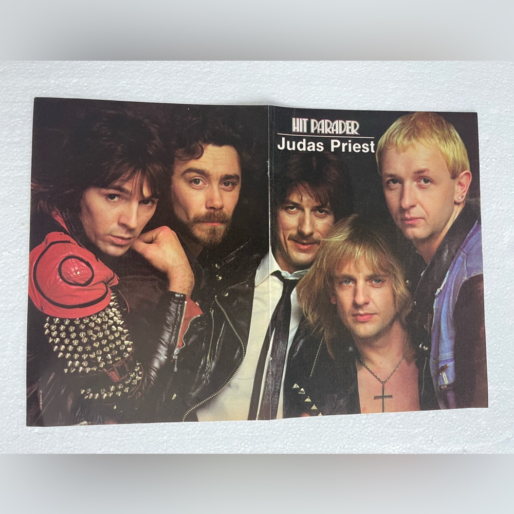 Judas Priest Hit Parader Pinup